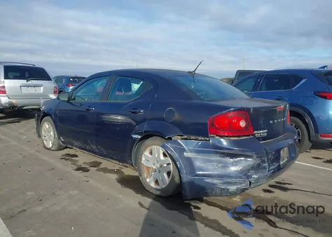 2014 Dodge Avenger Se z USA, uszkodzony, nr VIN 1C3CDZAB7EN221664
